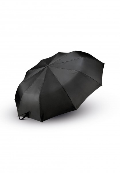 Klassischer Faltregenschirm mit J-griff | Kimood